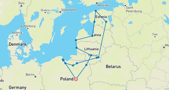 Poland and The Baltics off-season: UNESCO sites, Teutonic Knights castles and other beautiful destinations together with non-touristy historical places on a 21-days tour from Warsaw