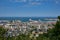 Photo of aerial view of Cherbourg city and harbour, Italy.