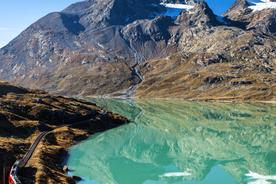 From Saint Moritz: Bernina Red Train to Tirano
