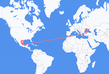 멕시코 시티에서 출발해 앙카라로 향하는 항공편