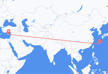 Flights from Okinawa Island to Larnaca