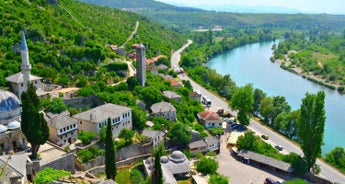 Cultural + wine experience, 2 days all seasons Bosnia tour from Korcula: Vjetrenica, Trebinje, Tvrdos, Stolac, Pocitelj. UNESCO sites. Nature. Architecture.