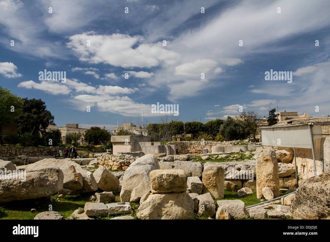 photo of view of Tarxien, Malta.