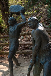 Photo of the Neanderthal Museum in Krapina, Croatia.