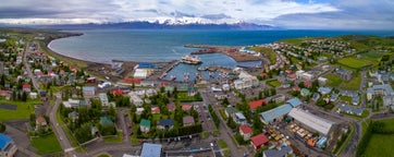 Hoteller og steder å bo i Húsavík, Island