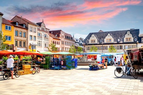 photo of view of Old city of Bad Kreuznach, Germany.