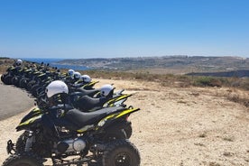 North Malta Quad Bike Tour with Land or Sea Views and Swimming