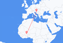 Ouagadougou to Zagreb