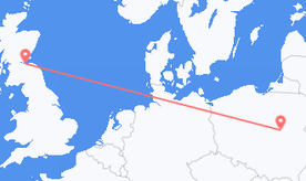 Flights from Scotland to Poland