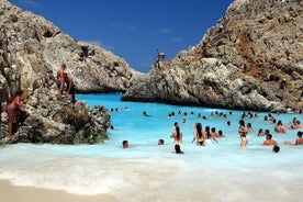 Día de playa - Seitan Limania y playa de Marathi.