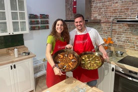 Clase de cocina de paella (con sangría vasca) en Bilbao