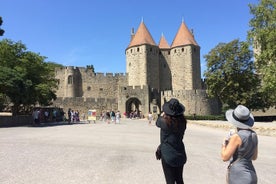 Excursão privada de um dia: Cité de Carcassonne e os castelos Lastours.De Toulouse