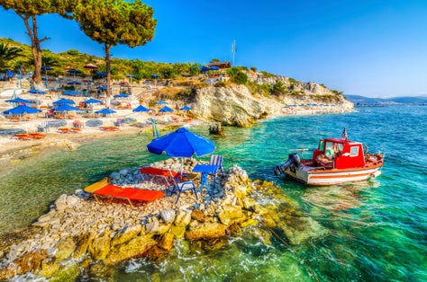 Photo of Papa Beach view in Samos Island.