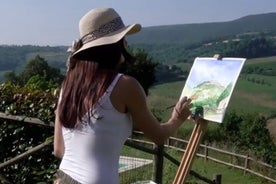 Private Watercolor Painting Experience in Montepulciano