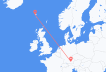 Vluchten van München naar Sørvágur