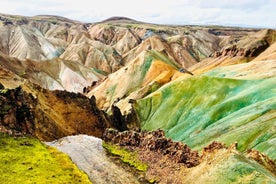 Landmarks from Above: Helicopter tour with Geothermal Bath