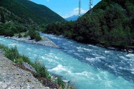 Ananuri, Gudauri, Kazbegi. 조지아의 군사 도로. 개인 여행.