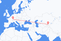 Vuelos de Namangán, Uzbekistán a Mulhouse, Suiza