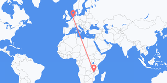 Flüge von Malawi nach die Niederlande