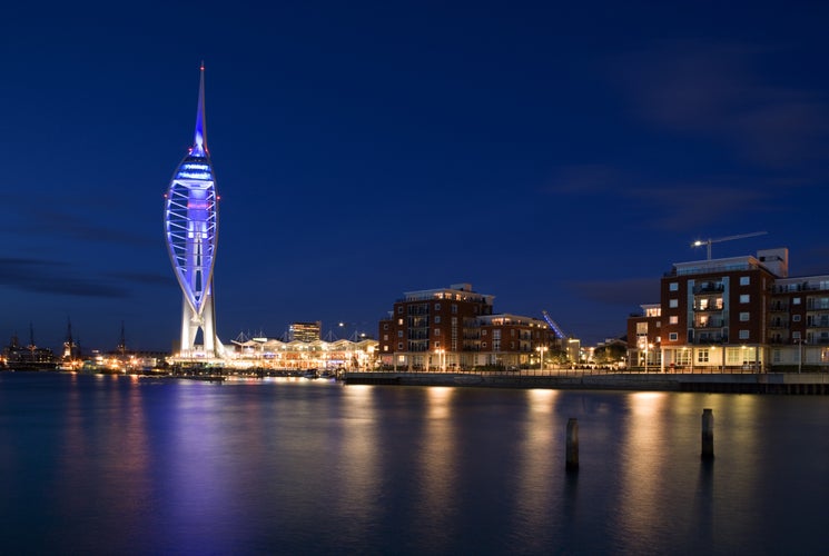 Spinnaker Tower, Gun-wharf Quays, Portsmouth, UK