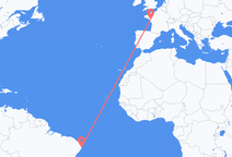 Recife to Nantes