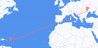 Antigua & Barbuda to Moldova