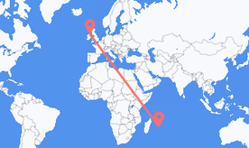 Flights from Mauritius to Northern Ireland