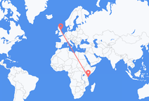 Flights from Mombasa to Newcastle upon Tyne