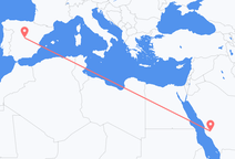 Flüge von Taif nach Madrid