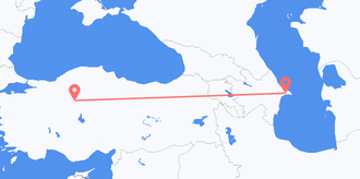 Авиаперелеты из Азербайджана в Турцию