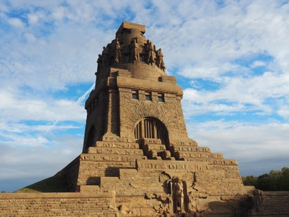 photo of Monument in Leipzig germany for battle of nations .