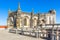 Knights of the Templar (Convents of Christ) castle detail, Tomar, Portugal.