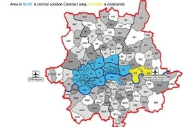 Traslado particular de chegada a Londres - Do aeroporto para o hotel/acomodação 