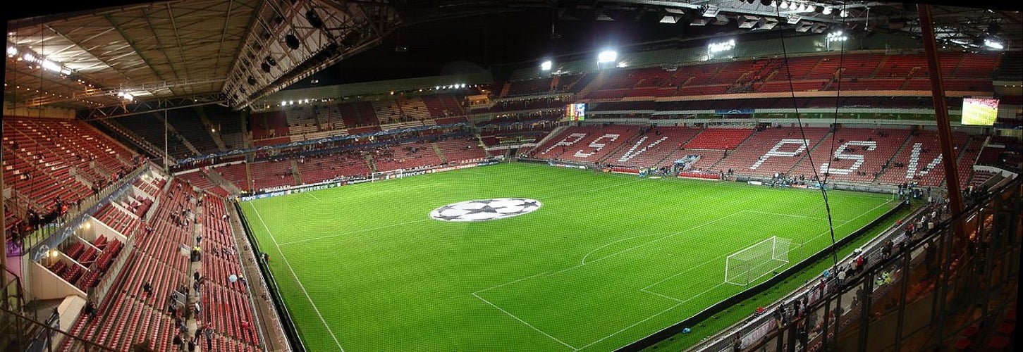 photo of view of Philips Stadion, Eindhoven, the Netherlands.