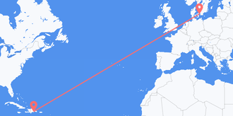 Flüge von die Dominikanische Republik nach Dänemark
