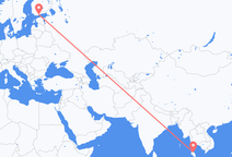 Flyrejser fra Surat Thani Province til Helsinki