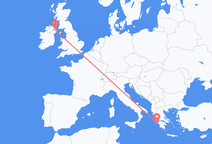 Flyreiser fra Zakynthos Island, til Belfast