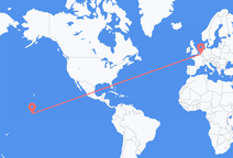 Flyrejser fra Christmas Island til Bruxelles