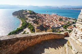 Heldagstur til den romantiske by Nafplion, slottet Palamidi og det gamle Mykene