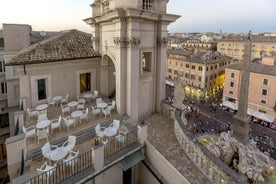 Opera all'aperto di Roma con aperitivo italiano