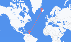 Flights from Port of Spain to Reykjavík