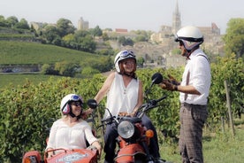 En dag i Saint-Emilion i en sidecar