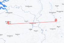 ブリュッセルからケルン行きのフライト