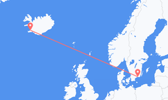 Reykjavík to Ronneby