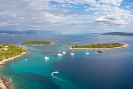 Blue Lagoon and Šolta Island Private Speedboat Tour