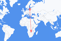 Flights from Victoria Falls to Warsaw