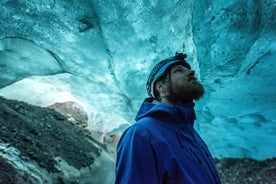 Caverna de gelo de 2 dias e costa sul: caminhada nas geleiras e lagoa das geleiras