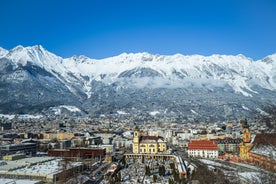 Aerial View Of Graz City Center - Graz, Styria, Austria, Europe.