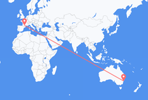 Flug frá Sydney til Toulouse