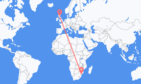 Flights from Mozambique to Scotland